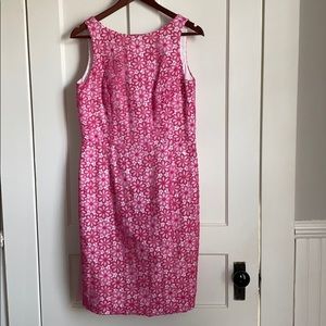 Lilly Pulitzer Pink Floral Eyelet Dress